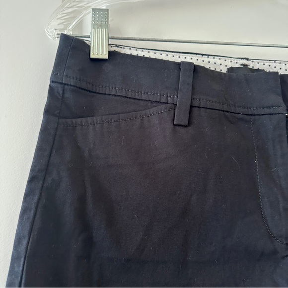 Talbots Black Perfect Short 13” Women's Size 4 Preppy Chino Classic Modest - Picture 4 of 14